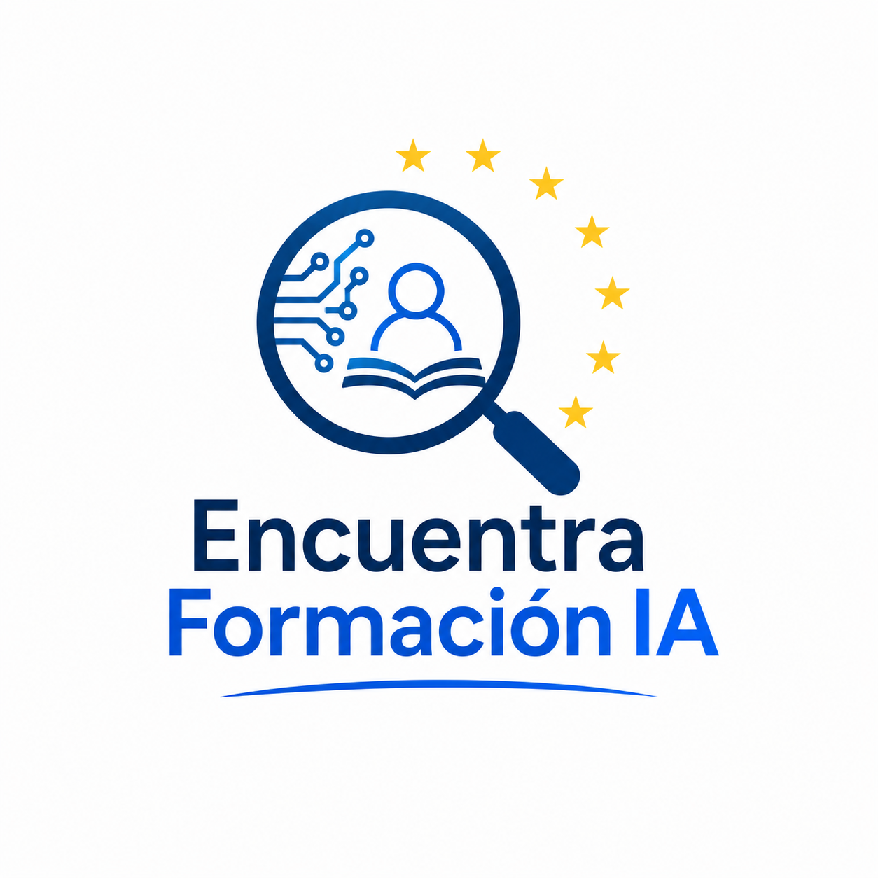Logo de Encuentra Formación IA, plataforma para encontrar formadores y formación en inteligencia artificial